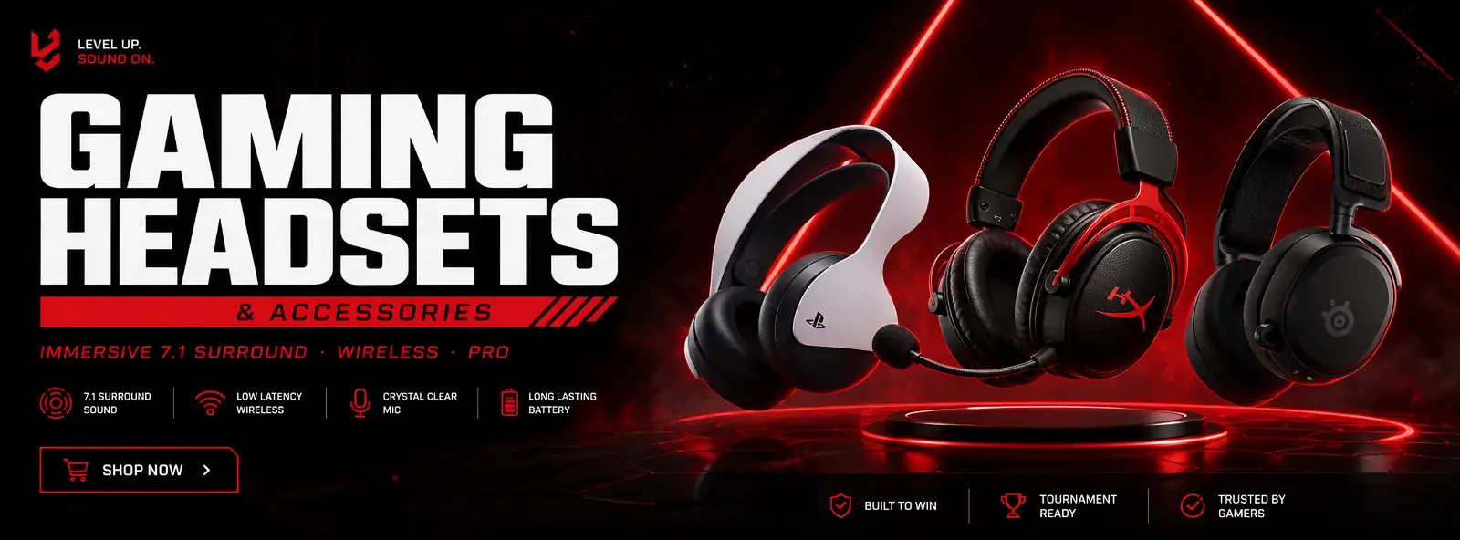 Gaming Headsets & Accessories